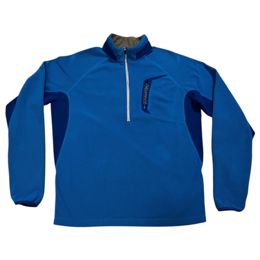 Marmot‎ Mens Alpinist Fleece 1/2 Zip Pullover Long Sleeve Outdoor Jacket